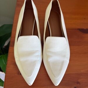 White Pointed Toe Loafers | Size 9 | Nordstrom Rack